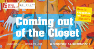 Veranstaltungsplakat Coming Out Of the Closet 