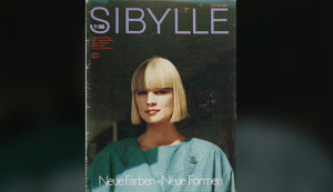 SIBYLLE, 1/1986, Cover, Foto Joane-Bettina Schäfer, Reprofoto Werner Mahler