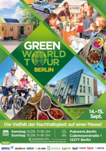 Poster Green World Tour Berlin 2019 Kopie